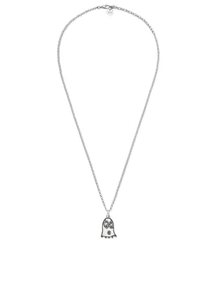 GucciGhost Sterling Silver Necklace