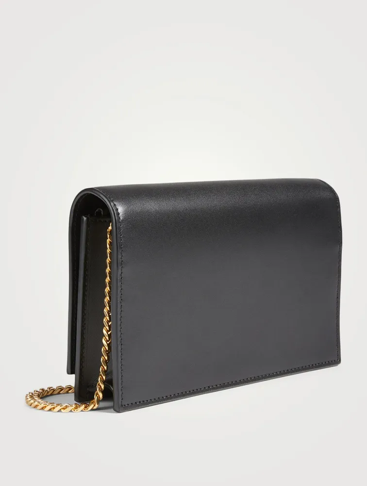 Kate YSL Monogram Leather Chain Wallet Bag