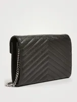 YSL Monogram Leather Chain Wallet Bag