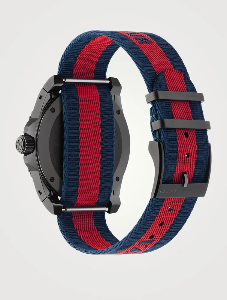 Gucci Dive Web Strap Watch