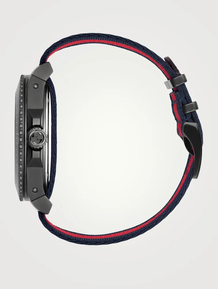 Gucci Dive Web Strap Watch
