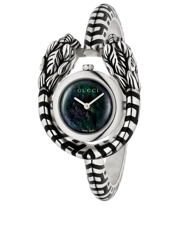 Dionysus Silver Snake Bracelet Watch