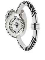 Dionysus Silver Snake Bracelet Watch