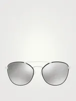 Round Aviator Sunglasses