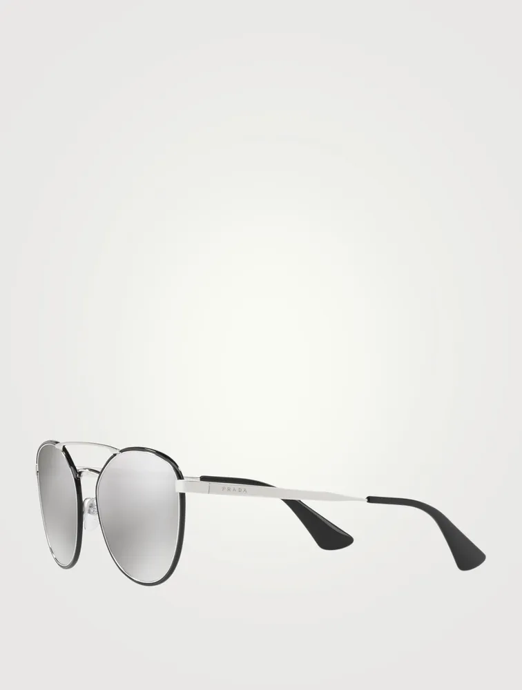 Round Aviator Sunglasses