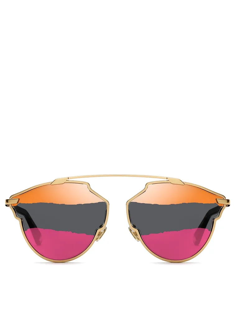 DiorSoRealLA Aviator Sunglasses