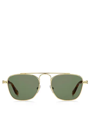 Square Aviator Sunglasses