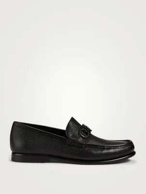 Crown Leather Loafers