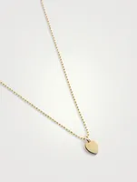 18K Gold Heart Necklace