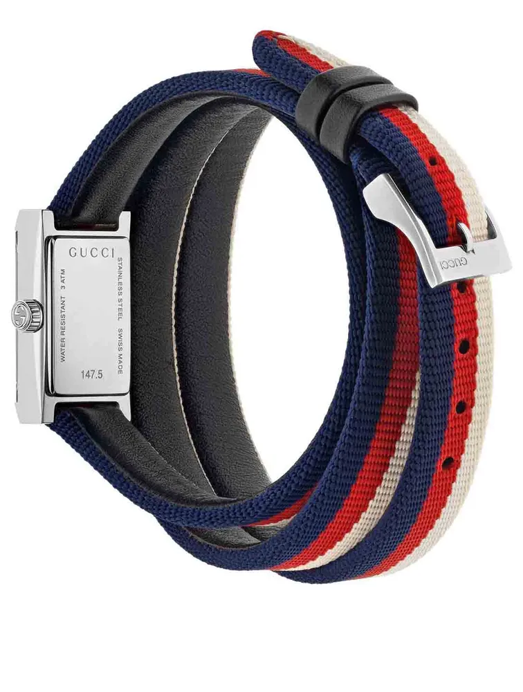G-Frame Nylon Web Strap Watch