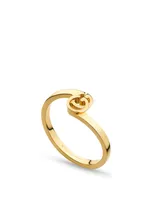 GG 18K Gold Stacking Ring