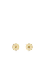 Icon 18K Gold Stud Earrings