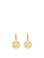 Icon 18K Gold Drop Earrings