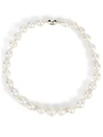 18K White Gold Pearl Necklace