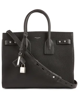 Small Sac Du Jour Leather Carryall Bag