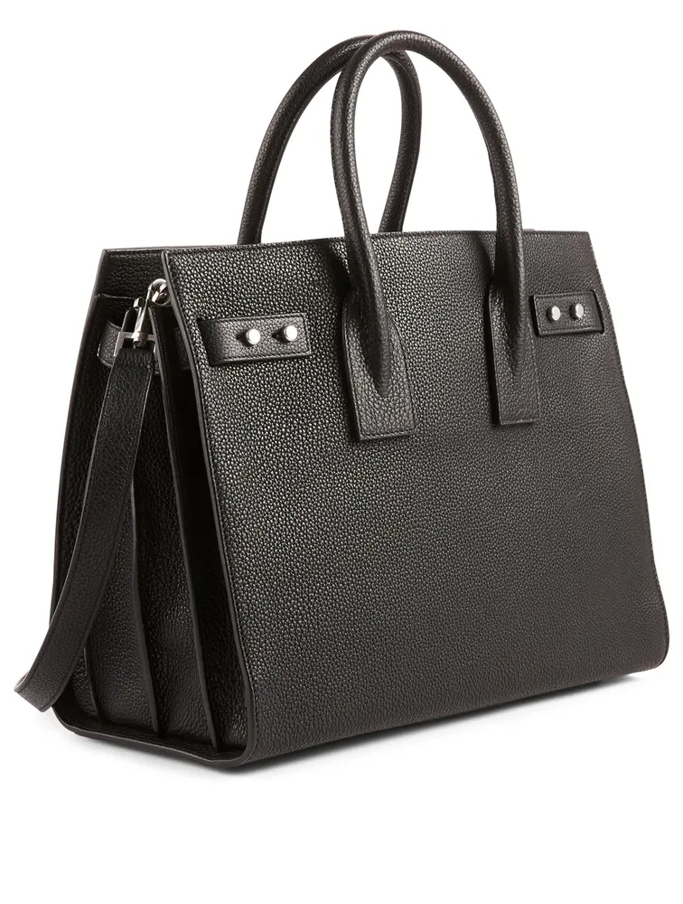 Small Sac Du Jour Leather Carryall Bag
