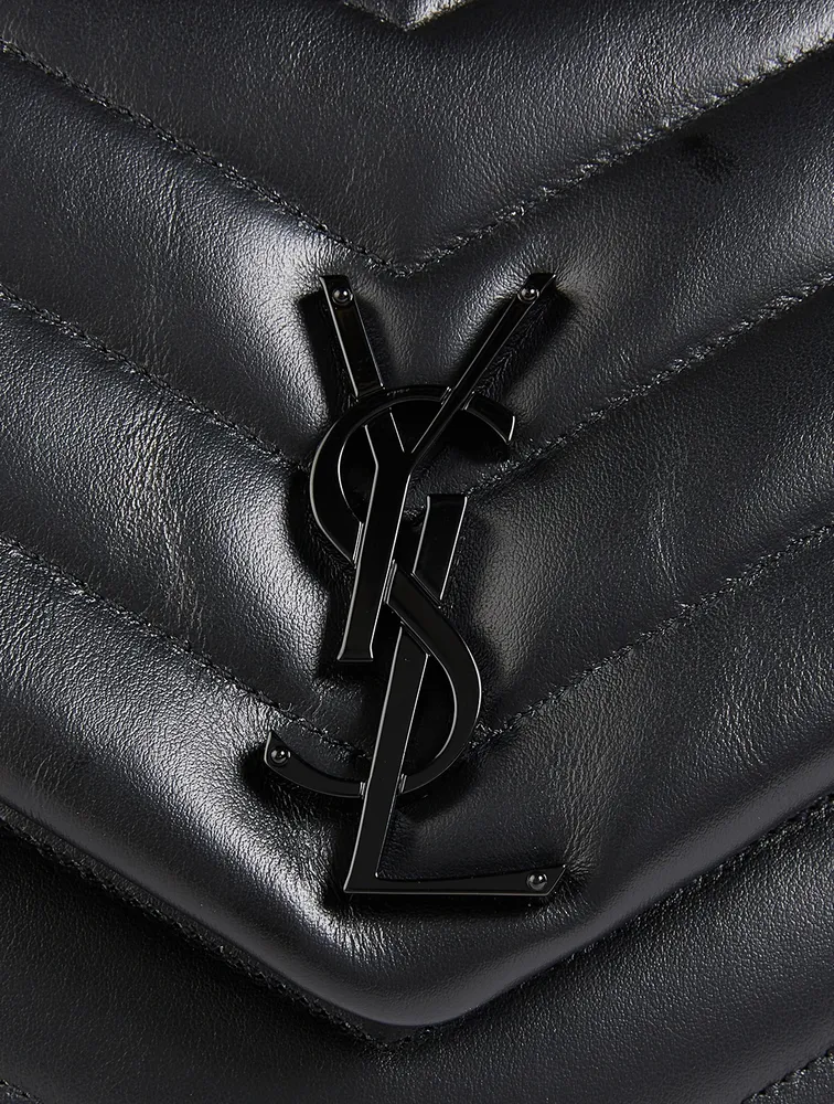 Medium Loulou YSL Monogram Leather Chain Bag