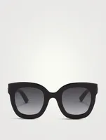 Square Sunglasses With Crystal Stars