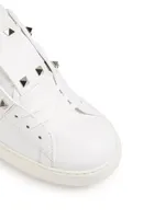 Rockstud Untitled Leather Sneakers