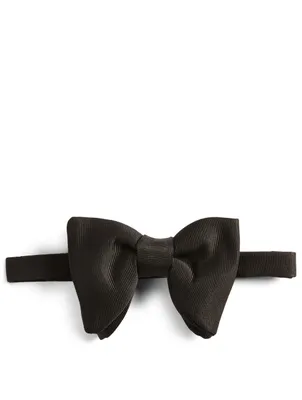 Silk Grosgrain Bow Tie