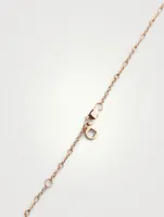 Wulu 18K Rose Gold Necklace With Diamonds