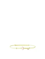 XXS Wulu 18K Rose Gold Cord Bracelet