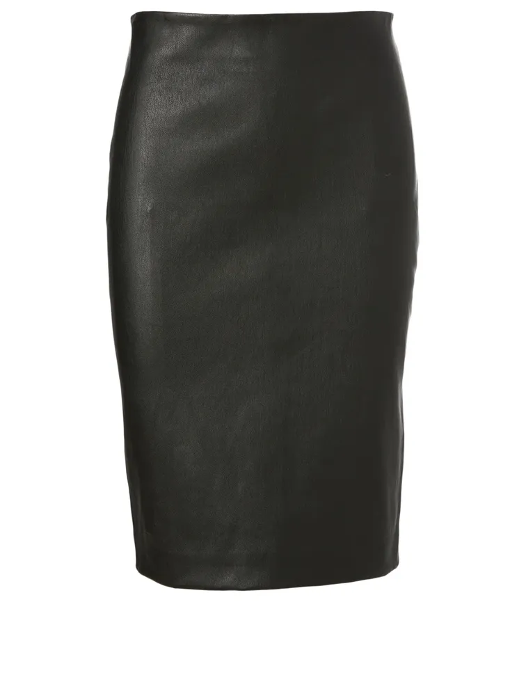 Leather Pencil Skirt