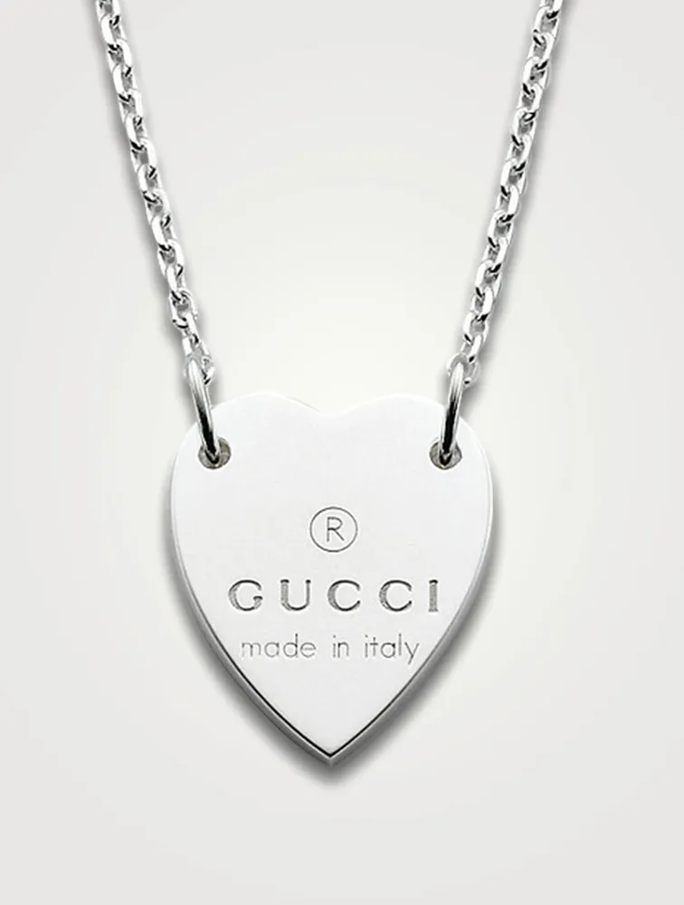 Sterling Silver Heart Pendant Necklace