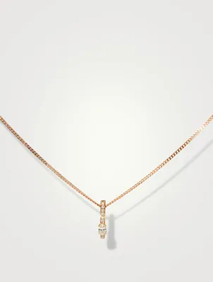 Harvest 18K Rose Gold Pendant Necklace With Diamonds