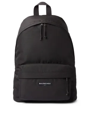 Explorer Nylon Backpack With Logo