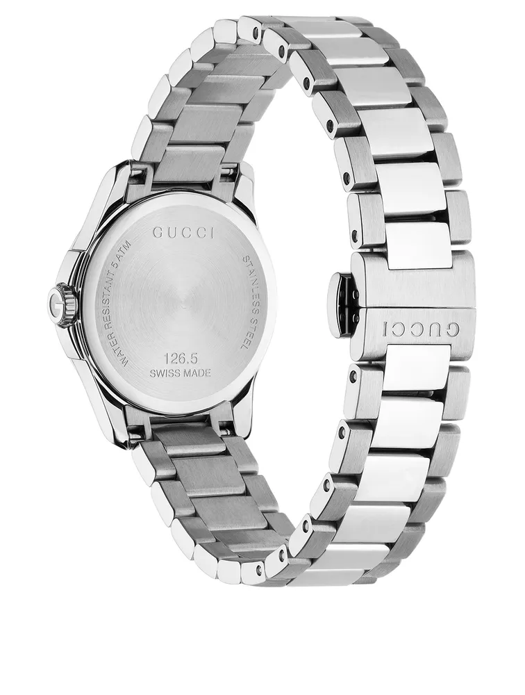 G-Timeless Steel Bracelet Watch