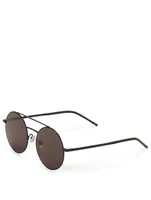 Round Aviator Sunglasses