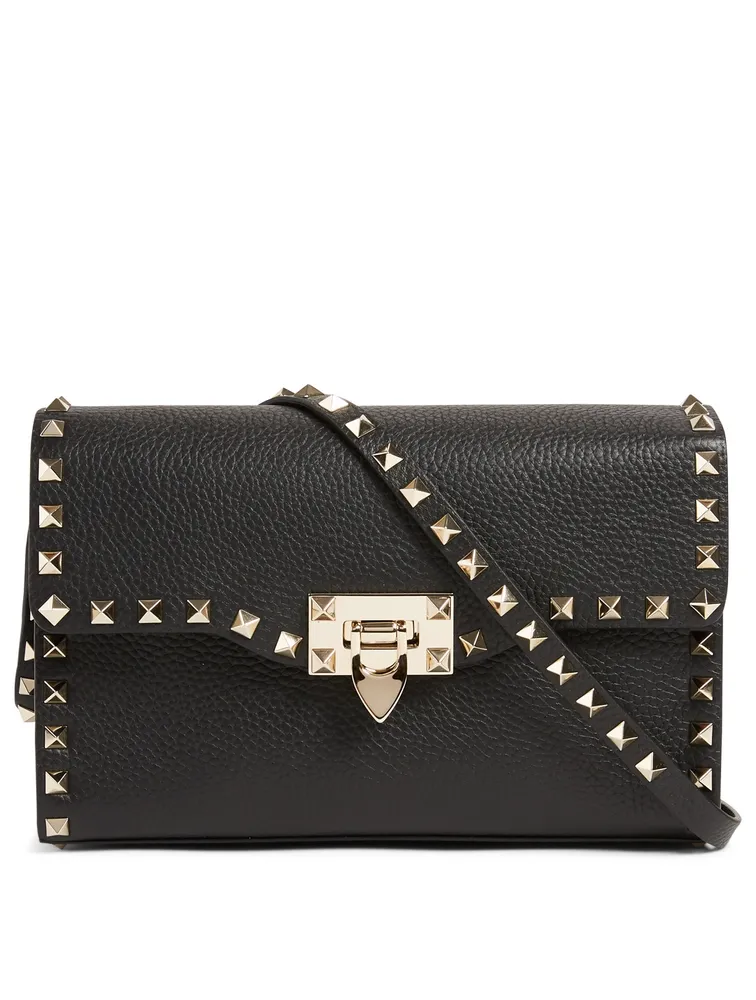 Medium Rockstud Leather Bag