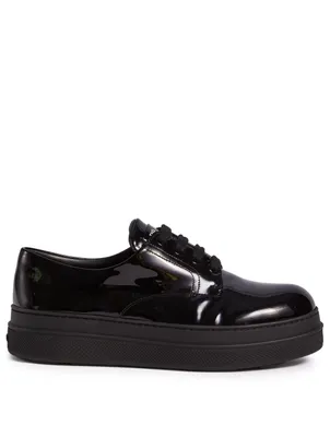 Patent Leather Oxford Sneakers