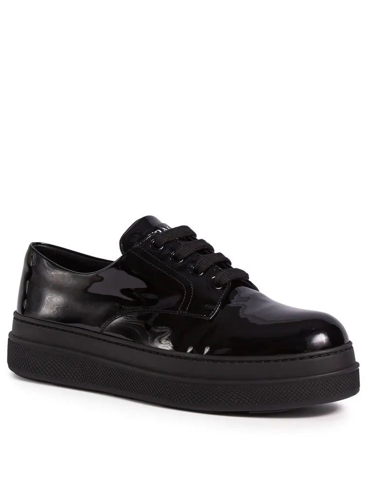 Patent Leather Oxford Sneakers