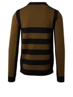 Nautical Wool Sweater Stripe