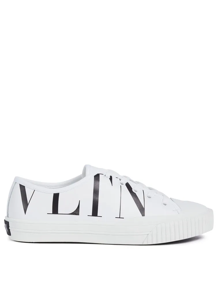 VLTN Leather Low-Top Sneakers