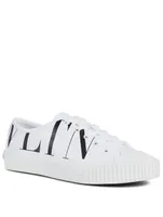 VLTN Leather Low-Top Sneakers