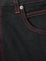 Dennis Hopper High Rise Straight Jeans
