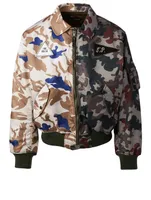 MA-1 Bomber Jacket Two-Tone Camo Print