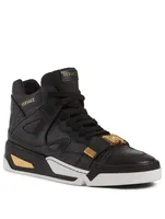 Leather Platform Sneakers