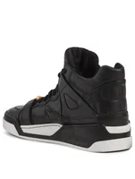 Leather Platform Sneakers