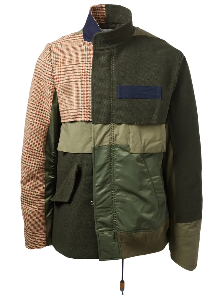 Mixed Media Field Jacket