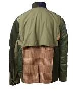 Mixed Media Field Jacket