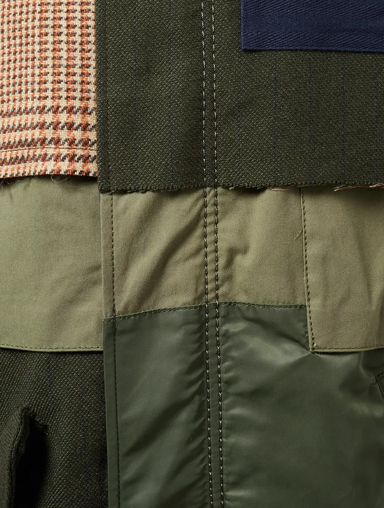Mixed Media Field Jacket
