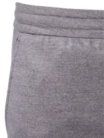 Wool Drawstring Jeans