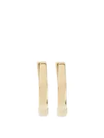 Mini Huggie 14K Yellow Gold Earrings