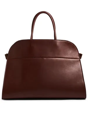 Margaux 15 Leather Top Handle Bag