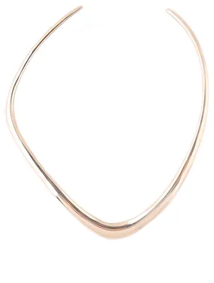 Sabi Brass Chocker Necklace