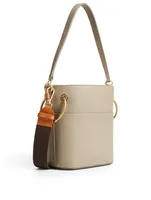 Small Roy Leather Bucket Bag
